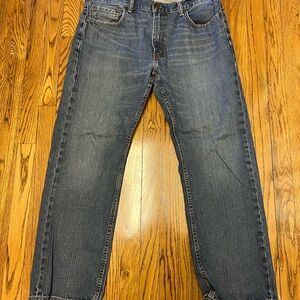 Levi's Dark Blue 559 Straight Jeans